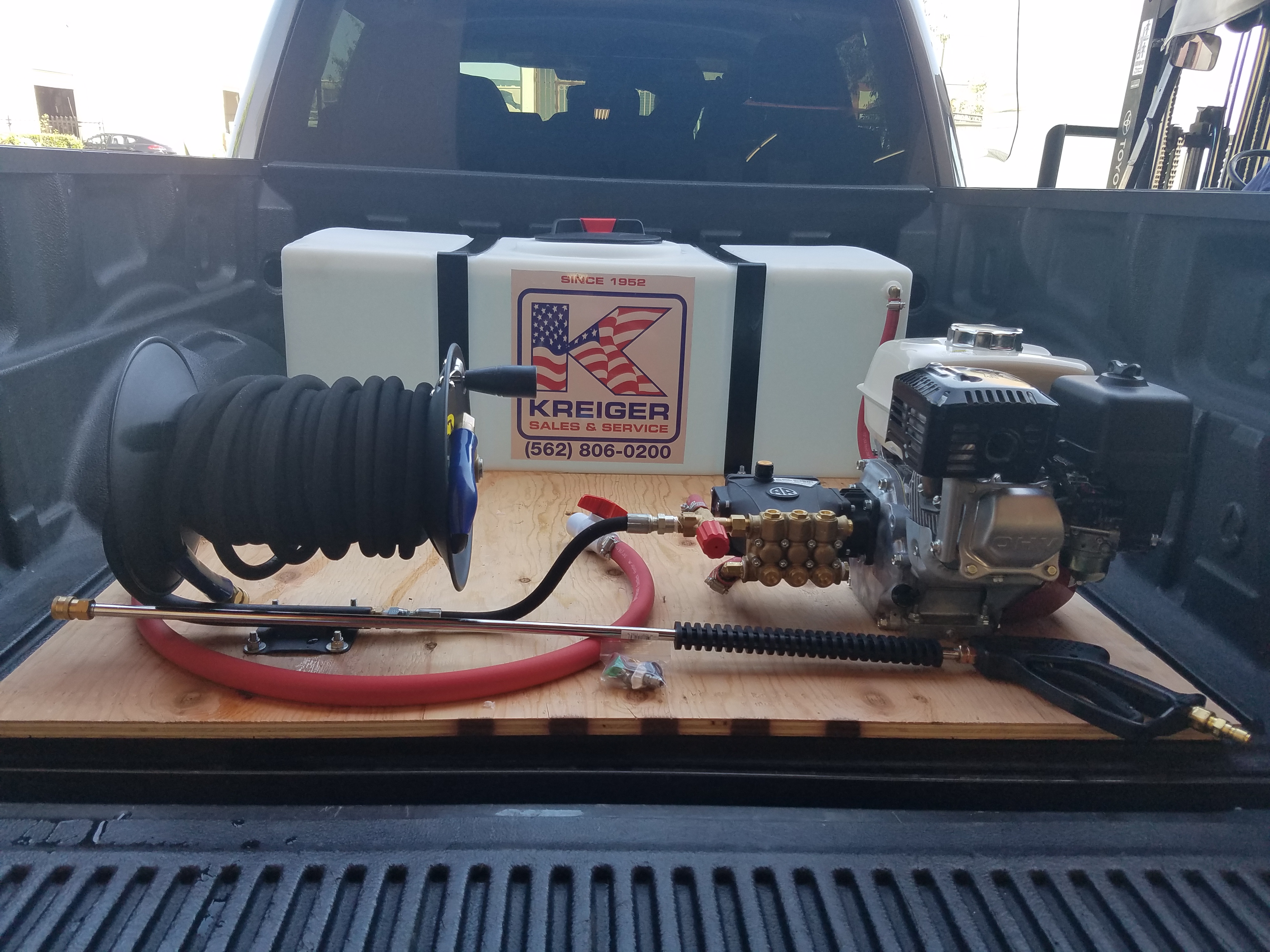 Compact Mobile Detailing Pressure Wash